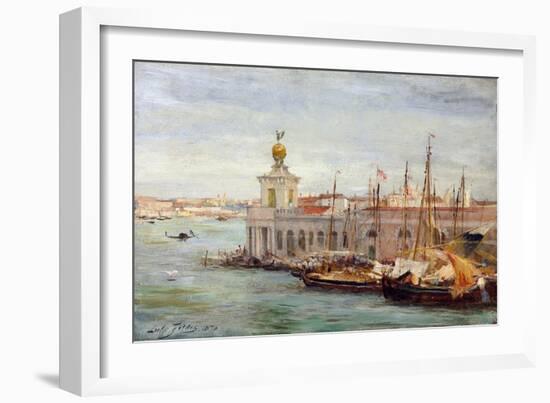 Venice, 1876-Sir Samuel Luke Fildes-Framed Giclee Print