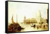 Venice. 1889-Thomas Moran-Framed Stretched Canvas