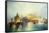 Venice, 1897-Thomas Moran-Framed Stretched Canvas