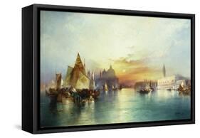 Venice, 1897-Thomas Moran-Framed Stretched Canvas