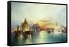 Venice, 1897-Thomas Moran-Framed Stretched Canvas