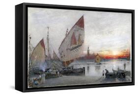 Venice, 1910-Albert Goodwin-Framed Stretched Canvas