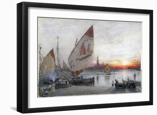 Venice, 1910-Albert Goodwin-Framed Giclee Print