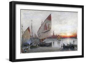 Venice, 1910-Albert Goodwin-Framed Giclee Print