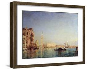 Venice, 19th Century-Felix Francois Georges Philibert Ziem-Framed Giclee Print