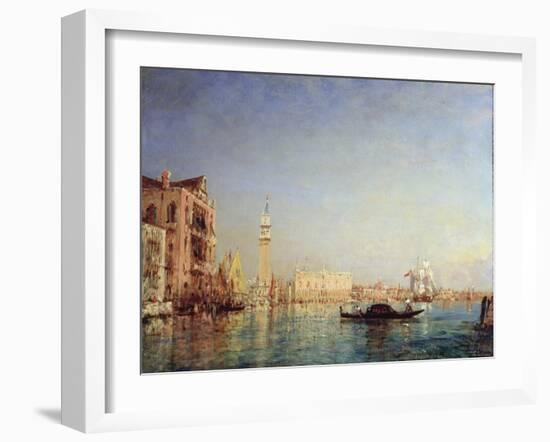 Venice, 19th Century-Felix Francois Georges Philibert Ziem-Framed Giclee Print