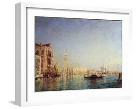 Venice, 19th Century-Felix Francois Georges Philibert Ziem-Framed Giclee Print