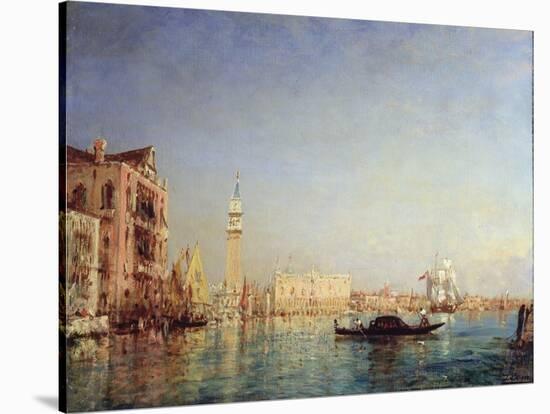 Venice, 19th Century-Felix Francois Georges Philibert Ziem-Stretched Canvas
