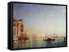 Venice, 19th Century-Felix Francois Georges Philibert Ziem-Framed Stretched Canvas
