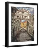 Venice 9, 1993-Geoffrey Robinson-Framed Giclee Print