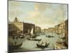 Venice, a View of the Grand Canal-Canaletto-Mounted Giclee Print