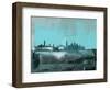 Venice Abstract Skyline II-Emma Moore-Framed Art Print