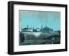 Venice Abstract Skyline II-Emma Moore-Framed Art Print