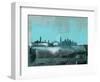 Venice Abstract Skyline II-Emma Moore-Framed Art Print