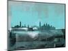 Venice Abstract Skyline II-Emma Moore-Mounted Art Print