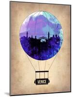 Venice Air Balloon-NaxArt-Mounted Art Print