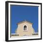 Venice Architectural Detail of Tiled Roof with Arched Window-Mike Burton-Framed Photographic Print