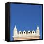 Venice Architectural Detail. Waterfront, Castello-Mike Burton-Framed Stretched Canvas