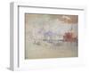 Venice, as Seen from the Lagoon-J. M. W. Turner-Framed Giclee Print