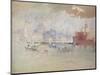 Venice, as Seen from the Lagoon-J. M. W. Turner-Mounted Giclee Print