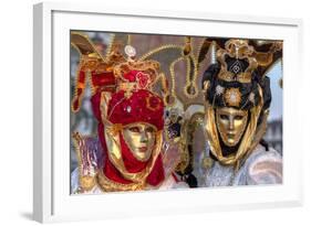 Venice at Carnival Time, Italy-Darrell Gulin-Framed Photographic Print