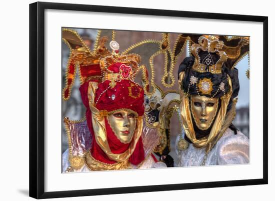 Venice at Carnival Time, Italy-Darrell Gulin-Framed Photographic Print