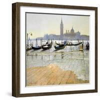 Venice at Dawn-Timothy Easton-Framed Premium Giclee Print