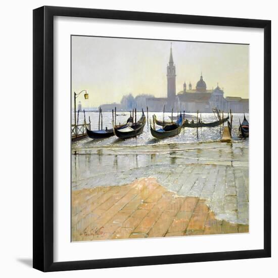 Venice at Dawn-Timothy Easton-Framed Premium Giclee Print