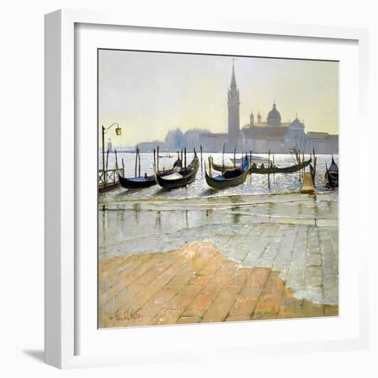 Venice at Dawn-Timothy Easton-Framed Premium Giclee Print