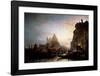 Venice at Night-Alexej Bogoljubov-Framed Art Print