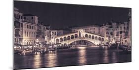 Venice at Night-Assaf Frank-Mounted Giclee Print