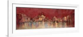 Venice at Night-Kemp-Framed Premium Giclee Print