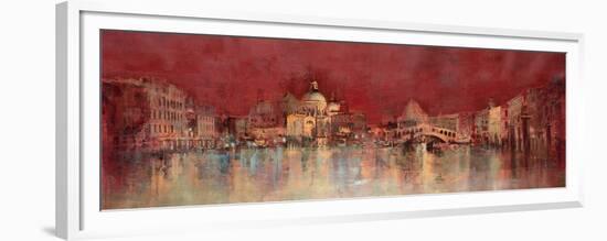 Venice at Night-Kemp-Framed Premium Giclee Print