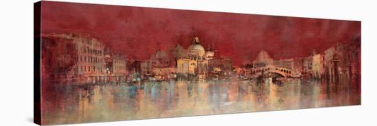 Venice at Night-Kemp-Stretched Canvas