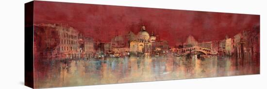 Venice at Night-Kemp-Stretched Canvas