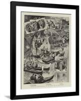 Venice at Olympia, Scenes on the Stage and on the Water-null-Framed Giclee Print