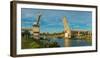 Venice Avenue liftbridge over Gulf Intracoastal Waterway, Venice, Florida, USA-null-Framed Photographic Print