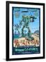 Venice Beach, California - Atlantean Invaders-Lantern Press-Framed Art Print