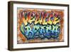 Venice Beach, California - Graffiti-Lantern Press-Framed Art Print