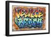 Venice Beach, California - Graffiti-Lantern Press-Framed Art Print