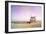 Venice Beach, California - Lifeguard Shack Sunrise-Lantern Press-Framed Art Print