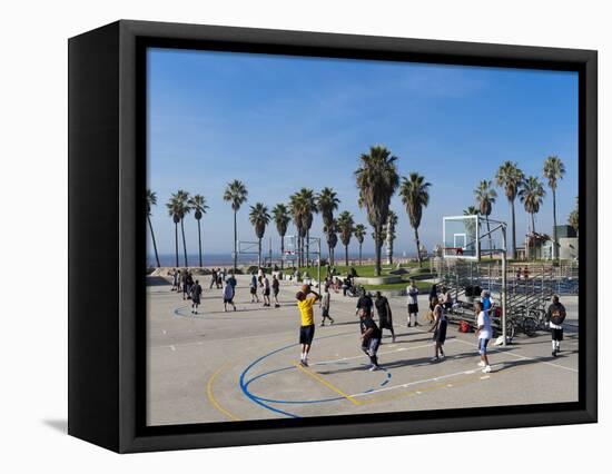 Venice Beach, Los Angeles, California, United States of America, North America-Sergio Pitamitz-Framed Stretched Canvas