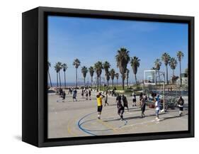 Venice Beach, Los Angeles, California, United States of America, North America-Sergio Pitamitz-Framed Stretched Canvas