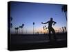 Venice Beach, Los Angeles, USA-Neil Farrin-Stretched Canvas