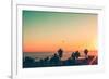 Venice Beach Sunset - LA-Andrew Shiels-Framed Photographic Print