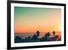 Venice Beach Sunset - LA-Andrew Shiels-Framed Photographic Print