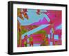 Venice Beach Upside-Down, 2014-Peter McClure-Framed Giclee Print