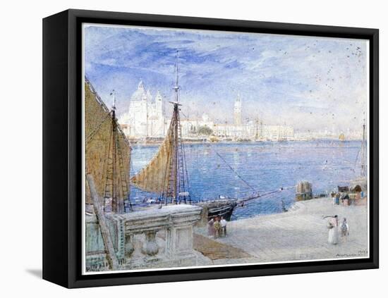 Venice, before the Campanile Fell, 1903-Albert Goodwin-Framed Stretched Canvas