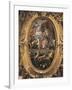 Venice Being Crowned by Victory-Jacopo Palma the Younger-Framed Giclee Print