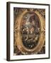 Venice Being Crowned by Victory-Jacopo Palma the Younger-Framed Giclee Print